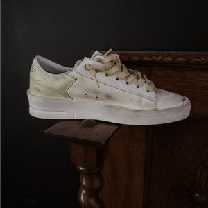 Real Golden Goose Shoes/ yellow